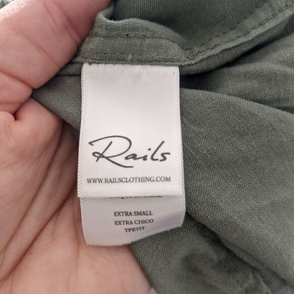 RAILS rocky lace linen shirt dress - Picture 5 of 11